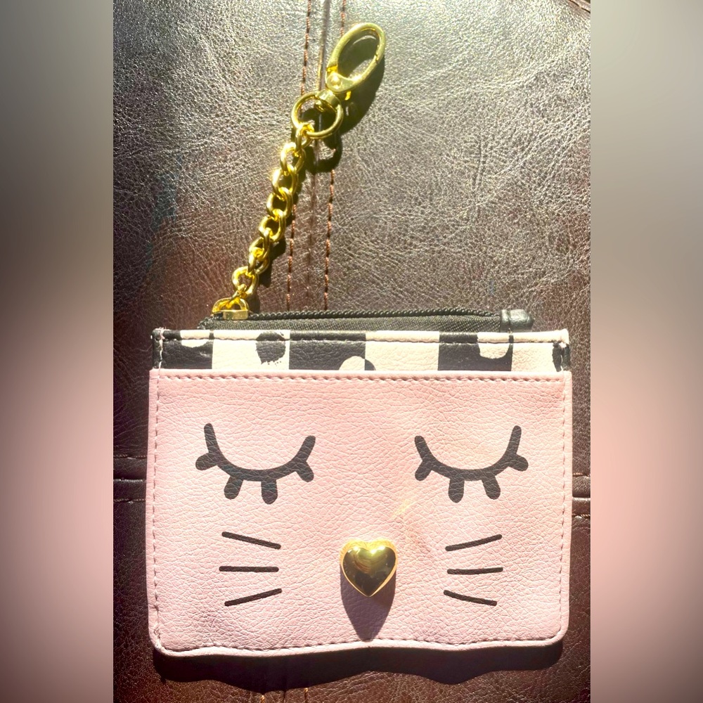 Betsey Johnson Cat Mini-Wallet